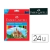Kleurpotloden Faber-Castell 120124 Multicolour 24 Onderdelen (24 Onderdelen)
