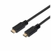 HDMI Kaabel Ethernetiga NANOCABLE 10.15.1825 25 m v1.4 Must Punane 25 m