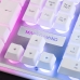 Πληκτρολόγιο Mars Gaming MK220WES RGB Λευκό