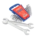Set of open ended spanners Workpro 9 Pieces