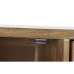 Sidebord DKD Home Decor Naturell Metall Treverk av mangotre (90 x 40 x 87 cm)
