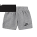 Sportsoutfit voor baby Nike Nsw Add Ft  Zwart Grijs