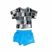 Completo Sportivo per Bambini Nike  Knit Short Azzurro