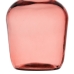 Ozdobná nádoba Ružová Recyklované sklo 18 x 18 x 30 cm