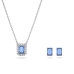 Women's necklace and matching earrings set Swarovski 5641171