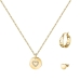 Women's necklace and matching earrings set La Petite Story LPS20ASD02