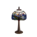 Stolná lampa Viro Belle Epoque Modrá Modrý Zinok 60 W 20 x 37 x 20 cm