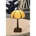 Lámpara de mesa Viro Virginia Beige Zinc 60 W 20 x 37 x 20 cm