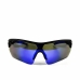 Unisex sluneční brýle Brown Labrador X Omega Černý Ø 45 mm Modrý