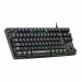 Gaming Keyboard Mars Gaming MKTKLES Spanish Qwerty Black LED RGB