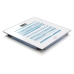 Digitální Osobní Váha LAICA PS1074 Bílý proužkovaný Vícebarevný Tvrzené sklo 150 kg