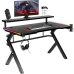 Stôl Gaming Huzaro HZ-Hero 5.0 RGB Čierna Oceľ Uhlíkové vlákno 116 x 69,5 x 59 cm