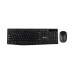Tastatură și Mouse Fără Fir NGS NGSWIRELESSSETALLUREKIT 1200 dpi 2.4 GHz Negru