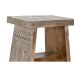 Side table DKD Home Decor White Natural 40 x 30 x 50 cm 41 x 30,5 x 50 cm
