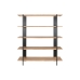 Shelves Home ESPRIT Black Metal Fir 160 x 42,5 x 190 cm