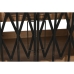 Estantes Home ESPRIT Castanho Preto Metal Abeto 107 x 34 x 148 cm