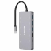 USB rozbočovač Canyon CNS-TDS12 Šedý (1 kusů)