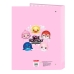Ring binder Na!Na!Na! Surprise Sparkles Pink A4 (26.5 x 33 x 4 cm)