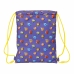 Сумка-рюкзак на веревках SuperThings Guardians of Kazoom Фиолетовый Жёлтый (26 x 34 x 1 cm)