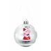 Vánoční koule Peppa Pig Cosy corner Stříbřitý 10 kusů Plastické (Ø 6 cm)