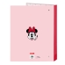 Rengaskansio Minnie Mouse Me time Pinkki A4 (26.5 x 33 x 4 cm)
