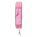 Pennal med tilbehør Barbie Girl Rosa 12.5 x 19.5 x 4 cm (28 Deler)