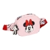 Ledvinka Minnie Mouse Me time 14 x 11 x 4 cm Růžový