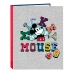 Gyűrűs iratgyűjtő Mickey Mouse Clubhouse Only one Tengerészkék A4 (26.5 x 33 x 4 cm)