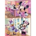 Set de 2 Puzzles   Minnie Mouse Me Time         25 Piezas 26 x 18 cm  