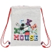 Сумка-рюкзак на веревках Mickey Mouse Clubhouse Only one Тёмно Синий (26 x 34 x 1 cm)