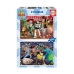 Komplet 2 puzzle sestavljank   Toy Story Ready to play         100 Kosi 40 x 28 cm  