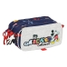 Trippelbag Mickey Mouse Clubhouse Only one Marineblå (21,5 x 10 x 8 cm)