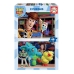Komplet 2 puzzle sestavljank   Toy Story Ready to play         48 Kosi 28 x 20 cm  