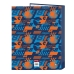Vezivo za obroče Hot Wheels Speed club Oranžna Mornarsko modra A4 (26.5 x 33 x 4 cm)