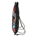 Backpack with Strings The Avengers Super heroes Black (26 x 34 x 1 cm)
