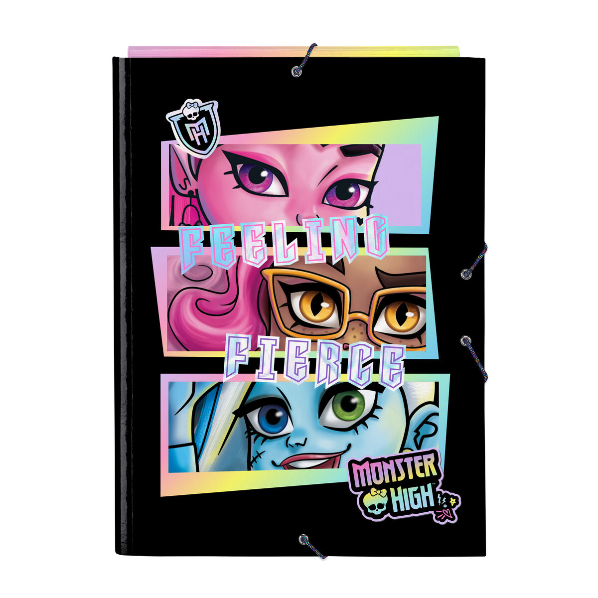 Folder Monster High Creep Czarny A4