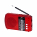 Radio Portatile Bluetooth Trevi RA 7F20 BT Rosso FM/AM/SW