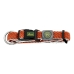 Dog collar Hunter Plus Thread Orange XS size (45-70 cm)