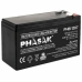 Batteri till System för Avbrottsfri Strömförsörjning UPS Phasak PHB 1207 12 V