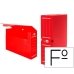 Файловый ящик Liderpapel Красный (1 штук)