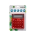 Kalkulators Liderpapel XF22 Sarkans Plastmasa