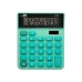 Kalkulator Liderpapel XF24 Grønn Plast