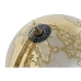 Glóbus Home ESPRIT Biela Zlatá PVC Mramorové 27 x 25 x 40 cm
