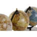 Земной глобус Home ESPRIT Разноцветный PVC Древесина манго 50 x 12 x 19 cm