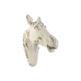 Decoração de Parede Home ESPRIT Branco Cavalo Decapé 58 x 25 x 43 cm