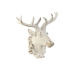 Decorazione da Parete Home ESPRIT Bianco Cervo Decapaggio 37 x 20 x 34 cm