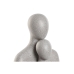 Okrasna Figura Home ESPRIT Siva Družina 19 x 19 x 30 cm (4 Kosi)