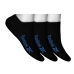 Kotníkové športové ponožky Reebok  FUNDATION LOW CUT R 0253 Čierna