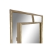 Oglindă de perete Home ESPRIT Auriu* Geam Fier Modern 96 x 5 x 208 cm