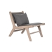 Кресло DKD Home Decor Темно-серый Светло-коричневый Ель 57 x 85 x 71,5 cm